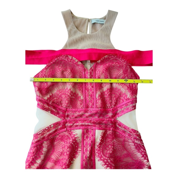 Three Floor Mischief Lace Dress Women's Size XXS UK 6 US 2 Holiday Dress Mini - Picture 8 of 16